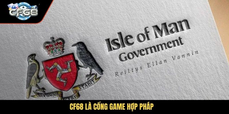 CF68 là cổng game hợp pháp